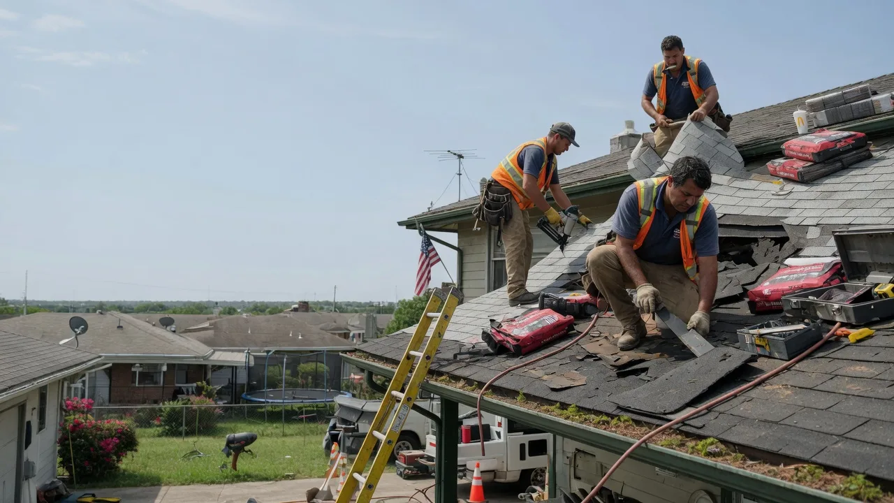 Roof Repair in New Century, KS near me